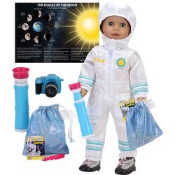Sophias by Teamson Kids 8-delige Smithsonian Astronaut-accessoires voor 18-inch Pop, veelkleurig